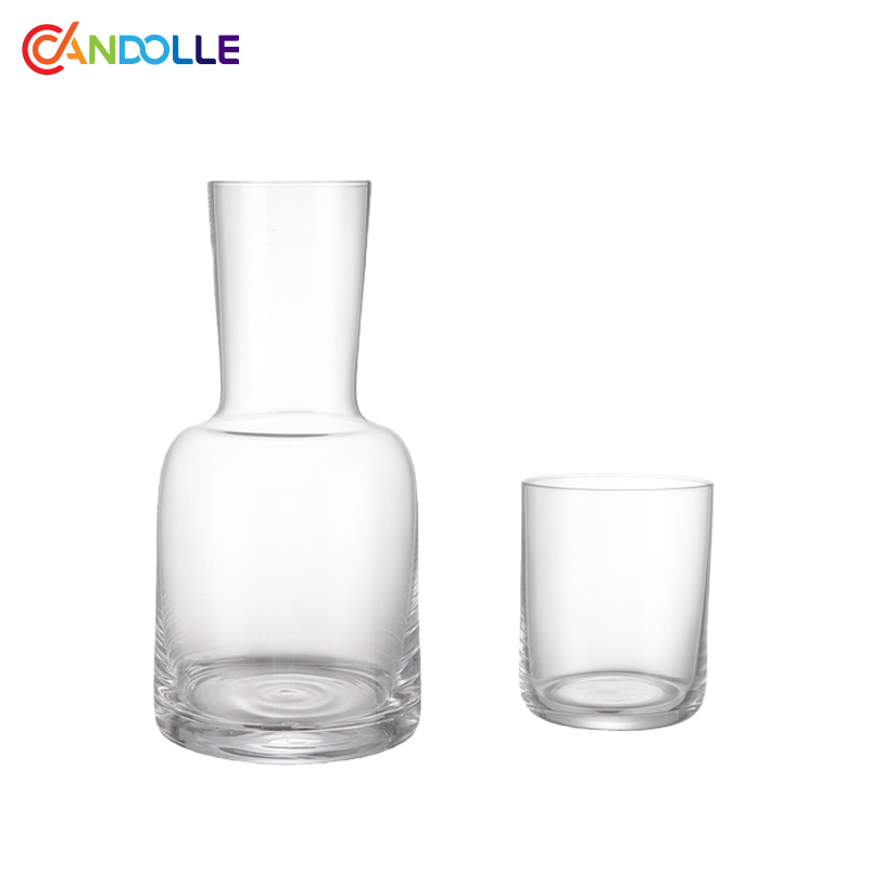 700ml Multi-color Stylish Glass Carafe Set for Home