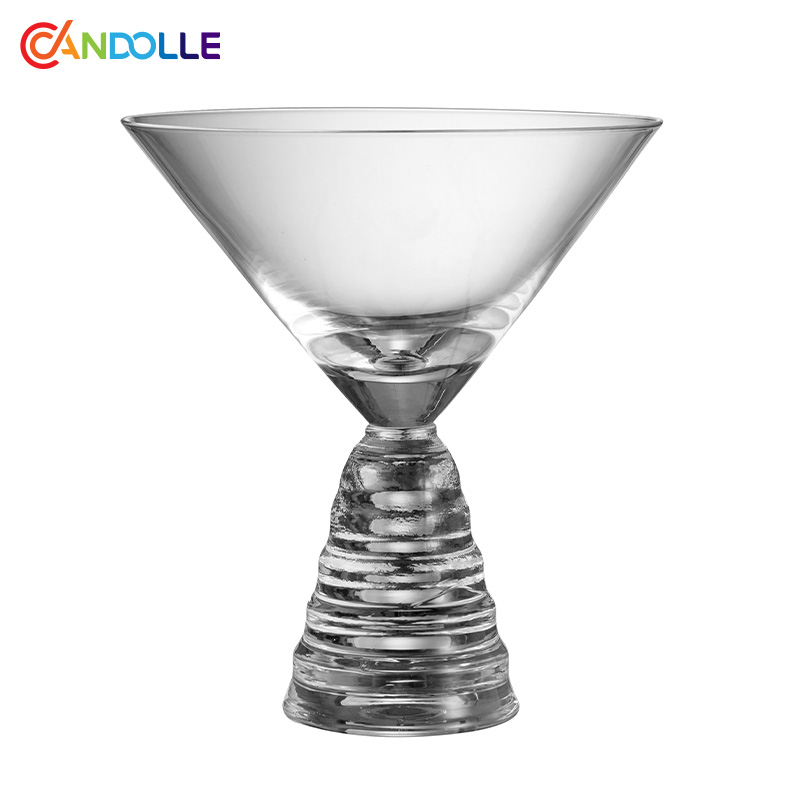 230ml Clear Stylish Durable Cocktail Martini Glassware for Home Bar