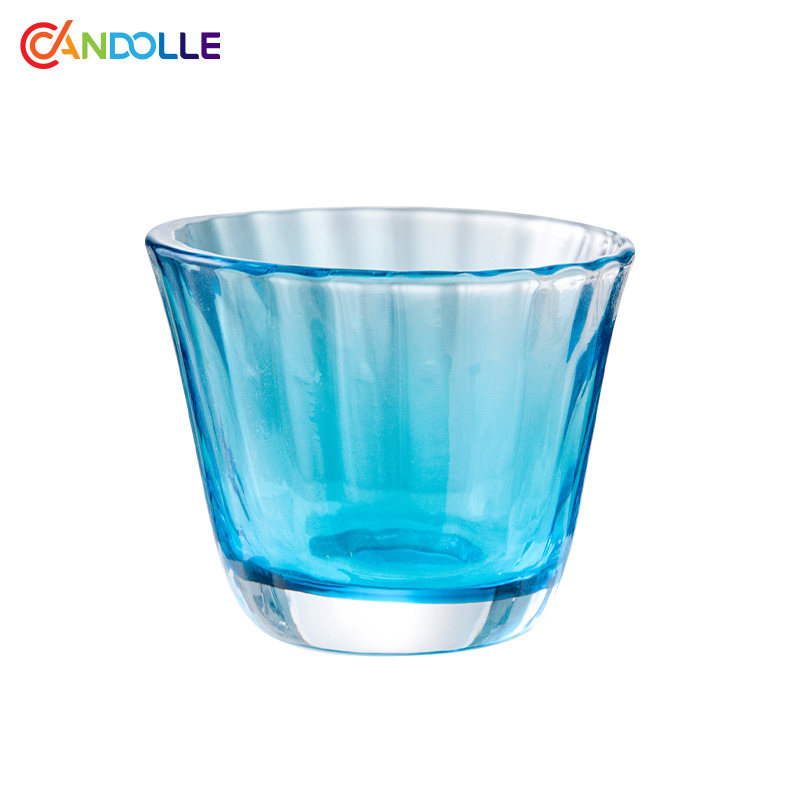 50ml Japanese Style Gradient Blue Shot Glass Cup