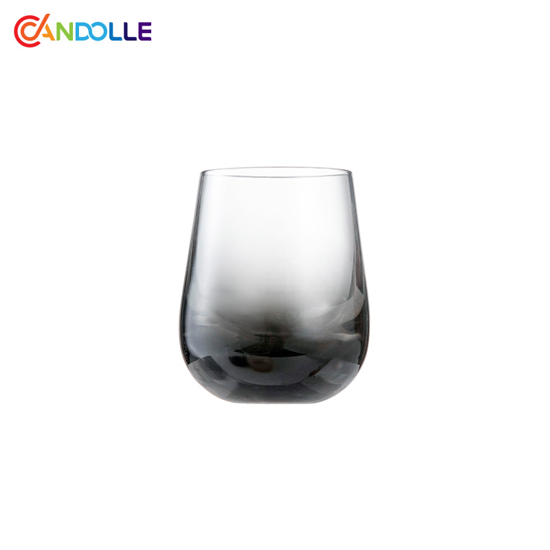50ml Smoky Gray Gradient Shot Glass for Spirits Tastings
