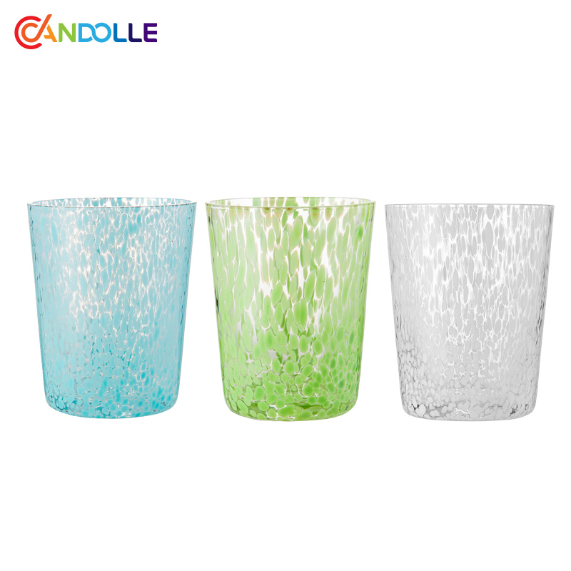 320ml Speckled Glasses for Water Juice Cocktails