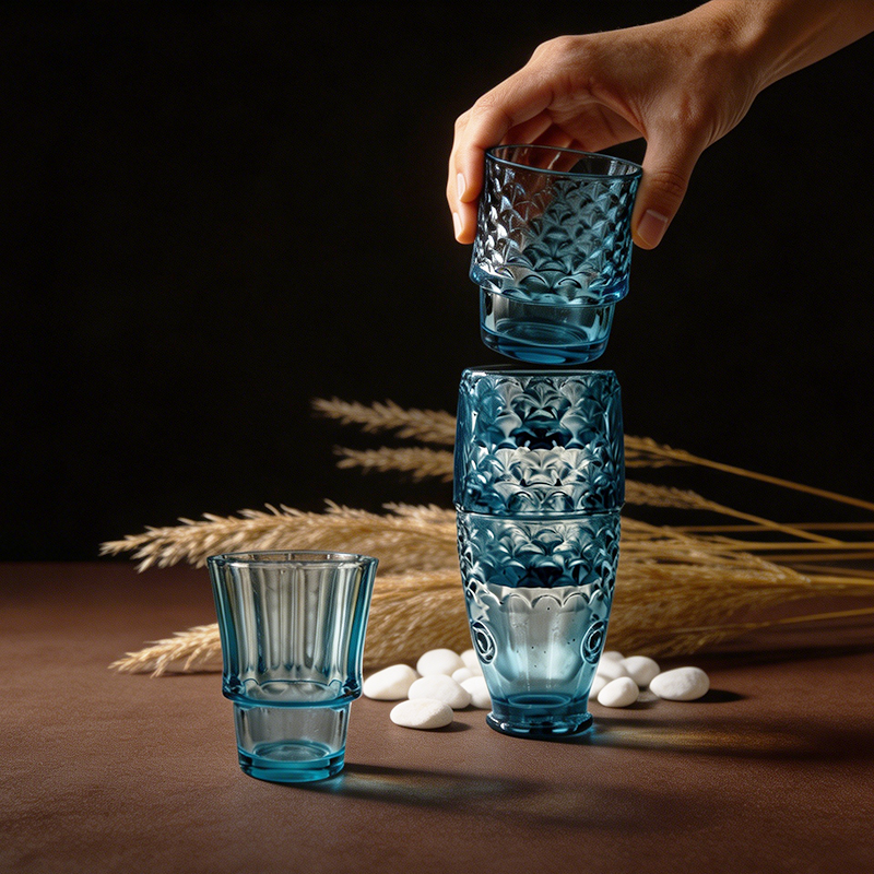 How to use Stacking Water Glasses