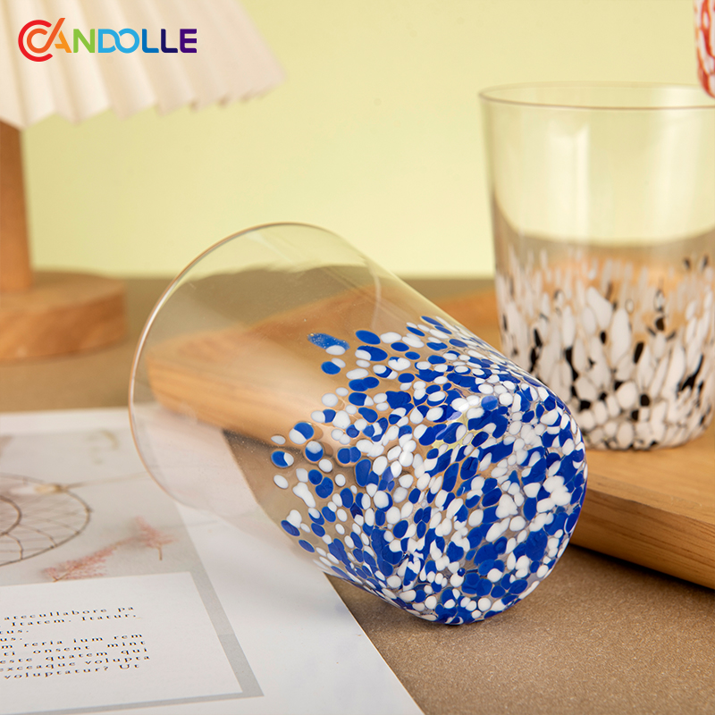 320ml Confetti-Embedded Crystal Glass Drinkware for Parties/Everyday Use 320ml Confetti-Embedded Crystal Glass Drinkware for Parties/Everyday Use
