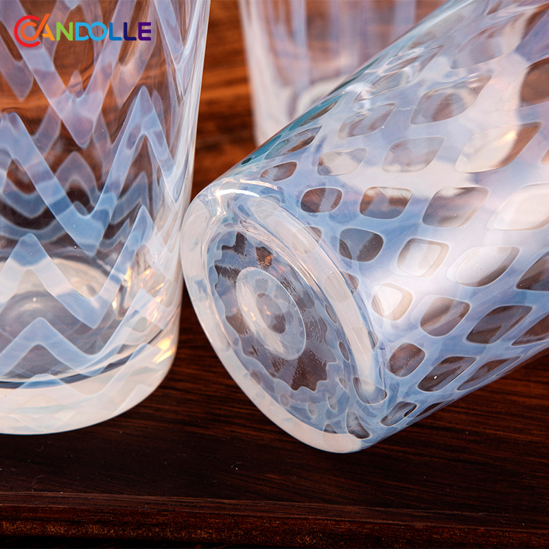570ml Tall Mouth Blown Highball Bone Meal Glass Cups for Beverages Wine 570ml Tall Mouth Blown Highball Bone Meal Glass Cups for Beverages Wine
