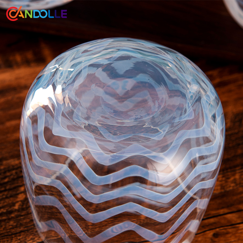 400ml Handmade Bone Powder Round Belly Glass Tumbler Coffee Cups 400ml Handmade Bone Powder Round Belly Glass Tumbler Coffee Cups