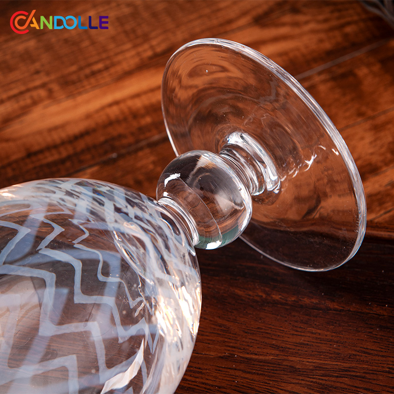 300ml Vintage Ball Stem Water Goblet Clear Bone Powder Wine Glasses 300ml Vintage Ball Stem Water Goblet Clear Bone Powder Wine Glasses