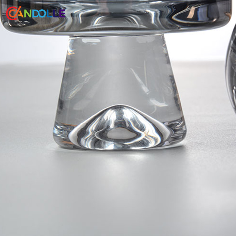 Electroplated Smoky Gray Wine Decanter Glass Set with Sphere Stopper Electroplated Smoky Gray Wine Decanter Glass Set with Sphere Stopper
