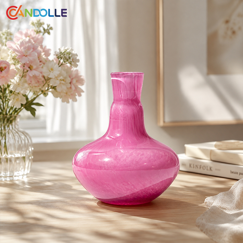 12oz Peach Reed Diffuser Bottle Multi-Use Glass Bud Vase 12oz Peach Reed Diffuser Bottle Multi-Use Glass Bud Vase