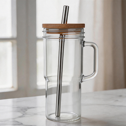 The New Glass Mason Jar Mug Is Gradually Becoming a Trend The New Glass Mason Jar Mug Is Gradually Becoming a Trend