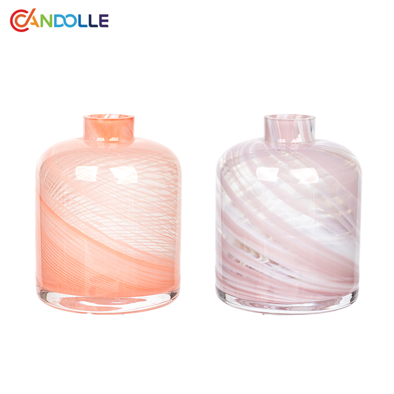335ml Swirl Pink Reed Diffuser Bottle Empty
