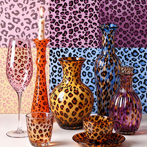 From Festive Gatherings to Everyday Glamour: Leopard Print Glassware Styling Ideas